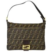 Pre-owned Canvas fendi-tasker