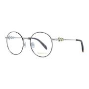 Sort Rund Metal Optiske Briller