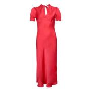 CERISE COCKTAIL DRESS