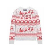 Kashmir Jacquard Sweater Jeg Tror På Julemanden