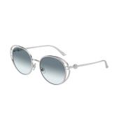 Sølv Blå Gradient Solbriller