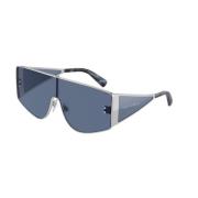 Blå Mørk Sølv Solbriller DG2305