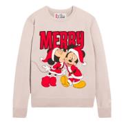 Mickey Minnie Sweater Creme Multifarvet