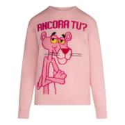 Rosa Jacquard Panther Sweater