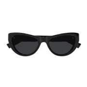 Moderne Cat-Eye Solbriller New Wave Stil