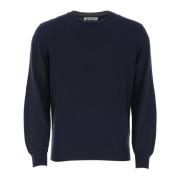Mørkeblå Cashmere Sweater