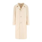 Sand Bomuld Trench Coat