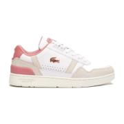 'T-clip' Dame Sneaker - Hvid Pink
