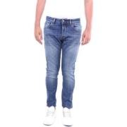 Slim Fit Herre Jeans Fem Lommer