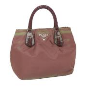 Pre-owned nylon prada-tasker