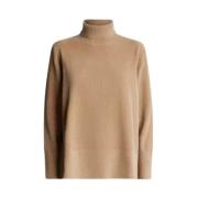 Velvet Strikket Split Sweater