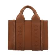 Woody Mini Tote Taske Brun