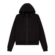 Zip Hoodie Sweatshirt Klassisk Design