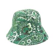Grøn Paisley Bucket Hat