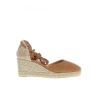 Beige Kile Espadriller Ankelrem