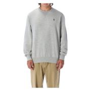 Grå Crewneck Strikvarer Heater SS24