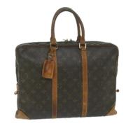 Pre-owned Canvas louis-vuitton-tasker