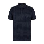 Navy Blue Logo Polo Shirt Short Sleeve