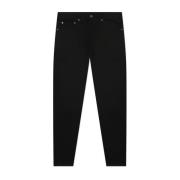 Slim Taper Button-Fly Jeans