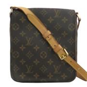 Pre-owned Canvas louis-vuitton-tasker