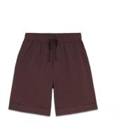Linned Bermuda Shorts