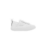 Wembley Woman White Silver Sneakers