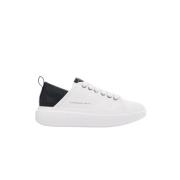 Wembley Woman White Black Sneakers