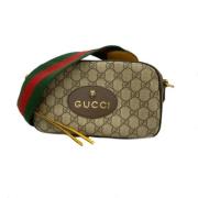 Pre-owned Canvas gucci-tasker