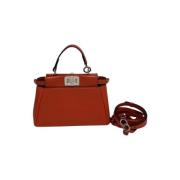 Pre-owned Stof fendi-tasker