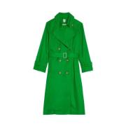 Blake prairie green trench coat