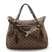 Pre-owned Canvas louis-vuitton-tasker