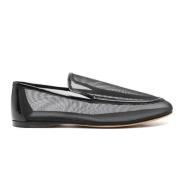 Sort Mesh Loafers Slip-On Stil