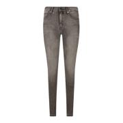 Slim Fit Mid Rise Dame Jeans