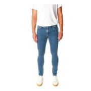 Mid Waist Skinny Fit Jeans