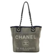 Pre-owned Canvas chanel-tasker