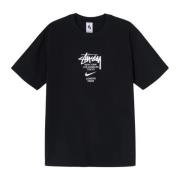 Begrænset udgave Stussy International T-shirt Sort