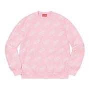 Omvendelig Lyserød Crewneck Sweater