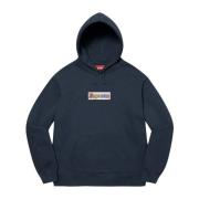 Begrænset udgave Bling Box Logo hættetrøje Navy