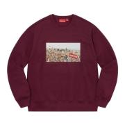 Begrænset udgave Aerial Crewneck Burgundy