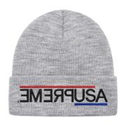 USA Beanie Heather Grey Begrænset Oplag