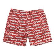 Street Logo Water Short Red