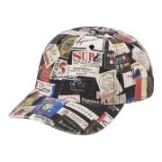 Farverig Etiket Design 6-Panel Kasket