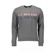 Grå Bomuld Crew Neck Sweater