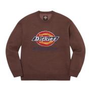 Brun Jacquard Logo Sweater Begrænset Oplag