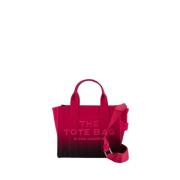 Bomuld Tote Taske Sort/Rosa