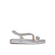 Glitter Slange Flad Sandal