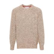 Chunky Strik Beige Sweater