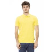 Sunshine Yellow Cotton Polo Shirt