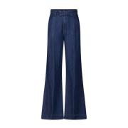 Wide Leg High-Waist Jeans