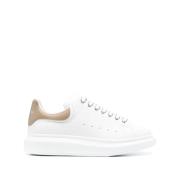 Hvide Læder Oversized Sneakers